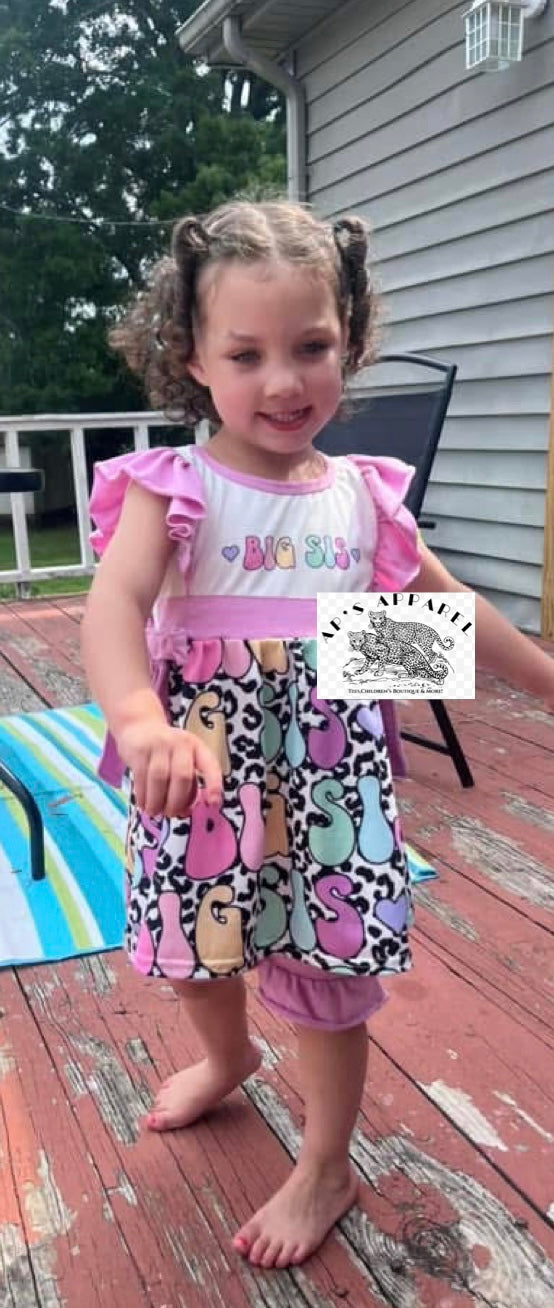 Big Sis Leopard Set