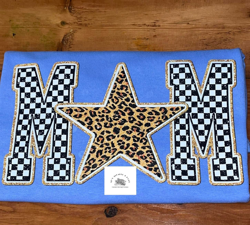 Checkered Leopard Mama