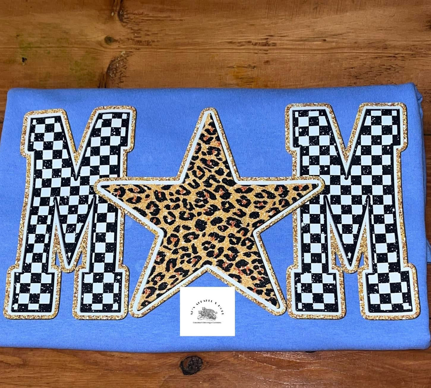 Checkered Leopard Mama