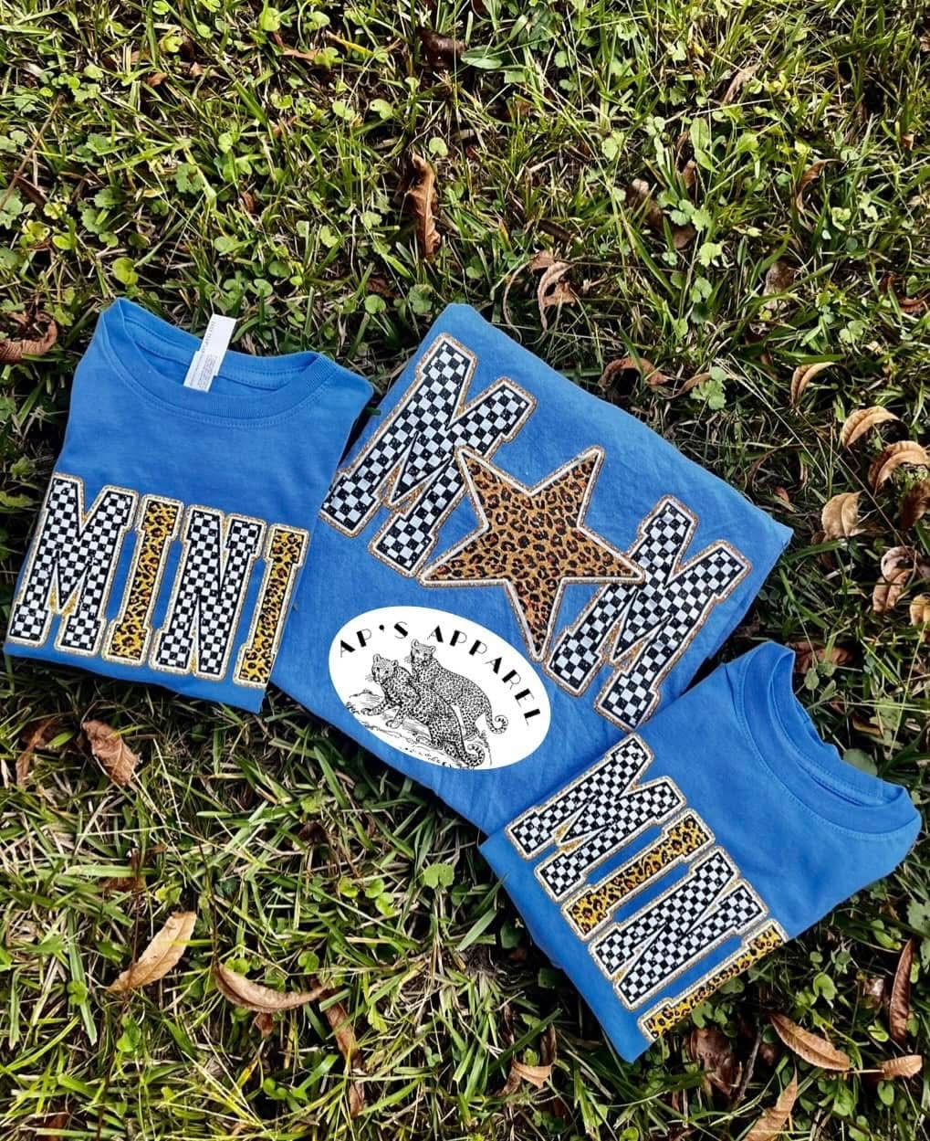 Checkered Leopard Mini