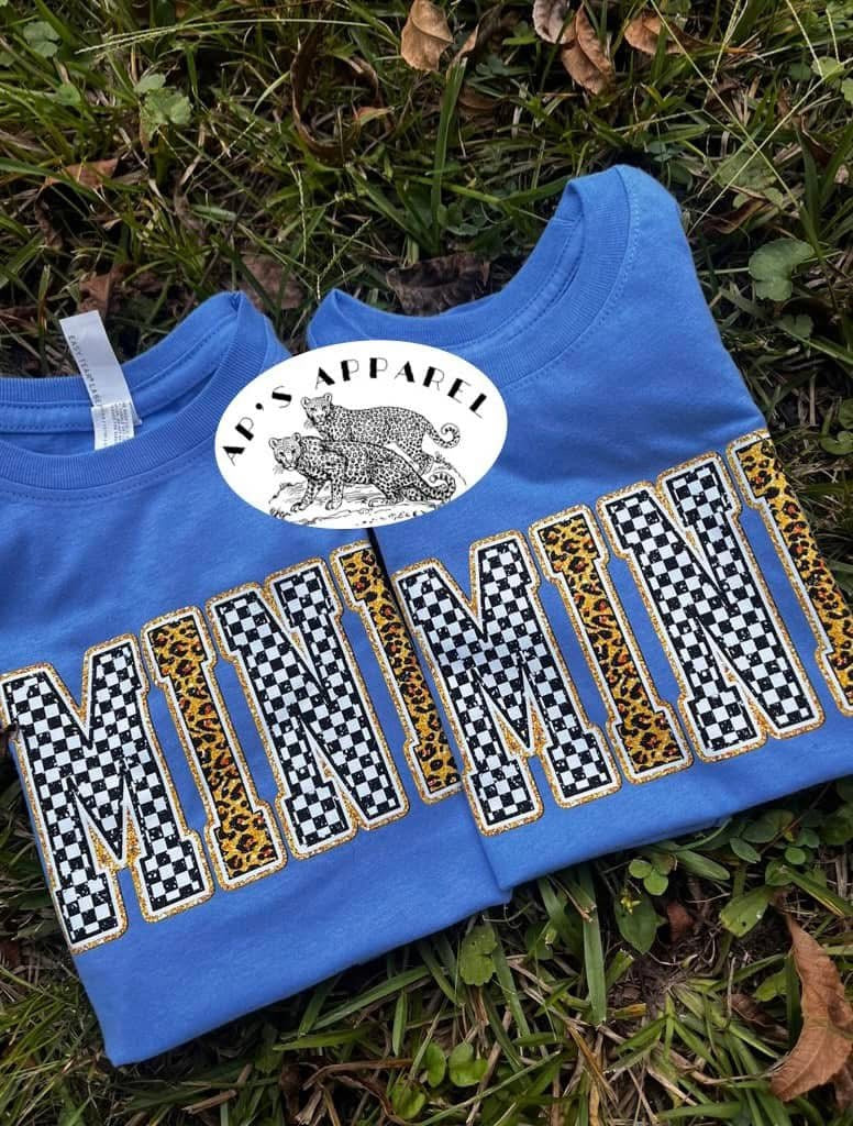 Checkered Leopard Mini