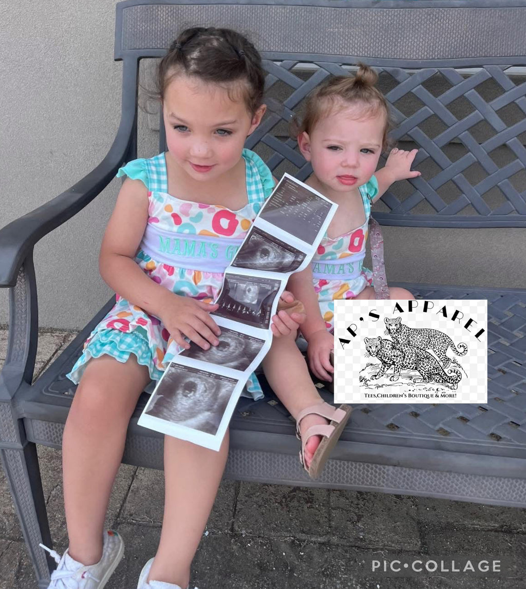 Embroidered Mama’s Girl Colorful Leopard Set